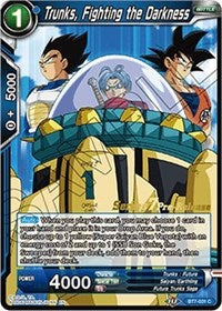 Trunks, Fighting the Darkness (BT7-031_PR) [Assault of the Saiyans Prerelease Promos] | Event Horizon Hobbies CA