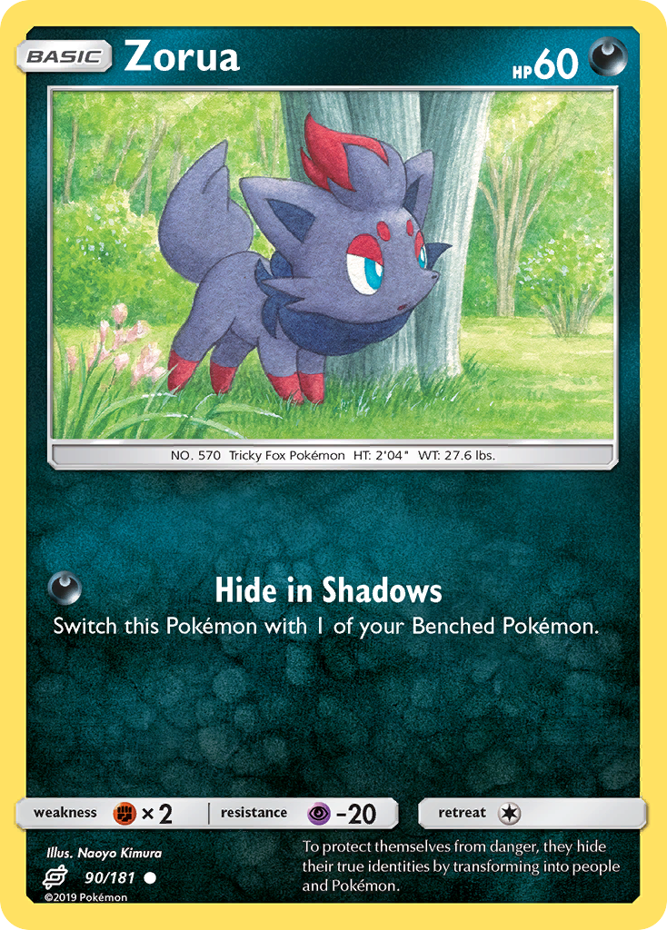 Zorua (90/181) [Sun & Moon: Team Up] | Event Horizon Hobbies CA