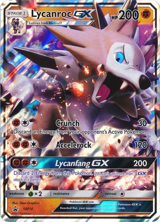 Lycanroc GX (SM14) (Jumbo Card) [Sun & Moon: Black Star Promos] | Event Horizon Hobbies CA