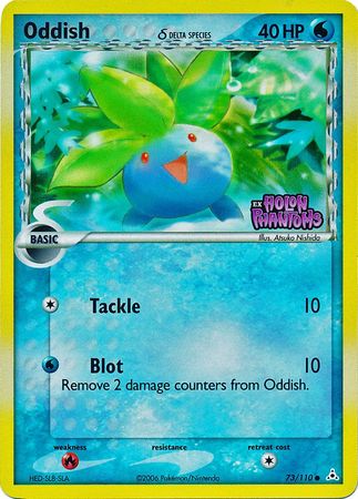 Oddish (73/110) (Delta Species) (Stamped) [EX: Holon Phantoms] | Event Horizon Hobbies CA