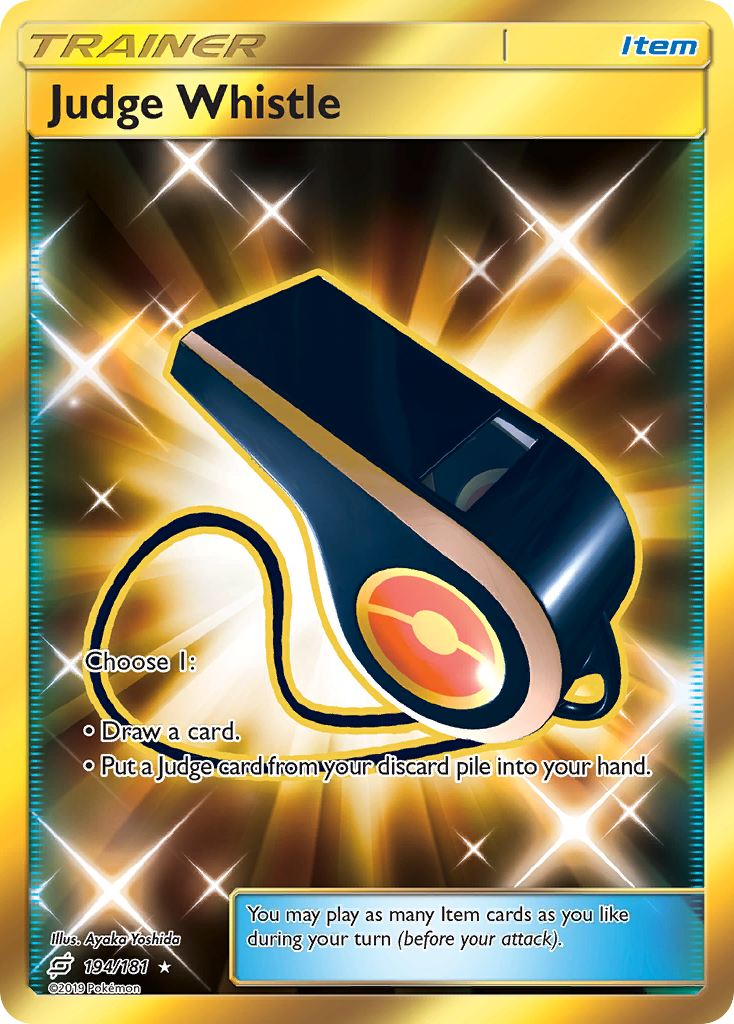 Judge Whistle (194/181) [Sun & Moon: Team Up] | Event Horizon Hobbies CA