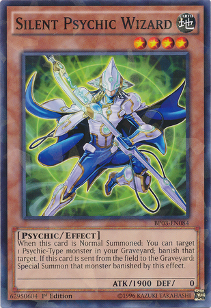 Silent Psychic Wizard [BP03-EN084] Shatterfoil Rare | Event Horizon Hobbies CA