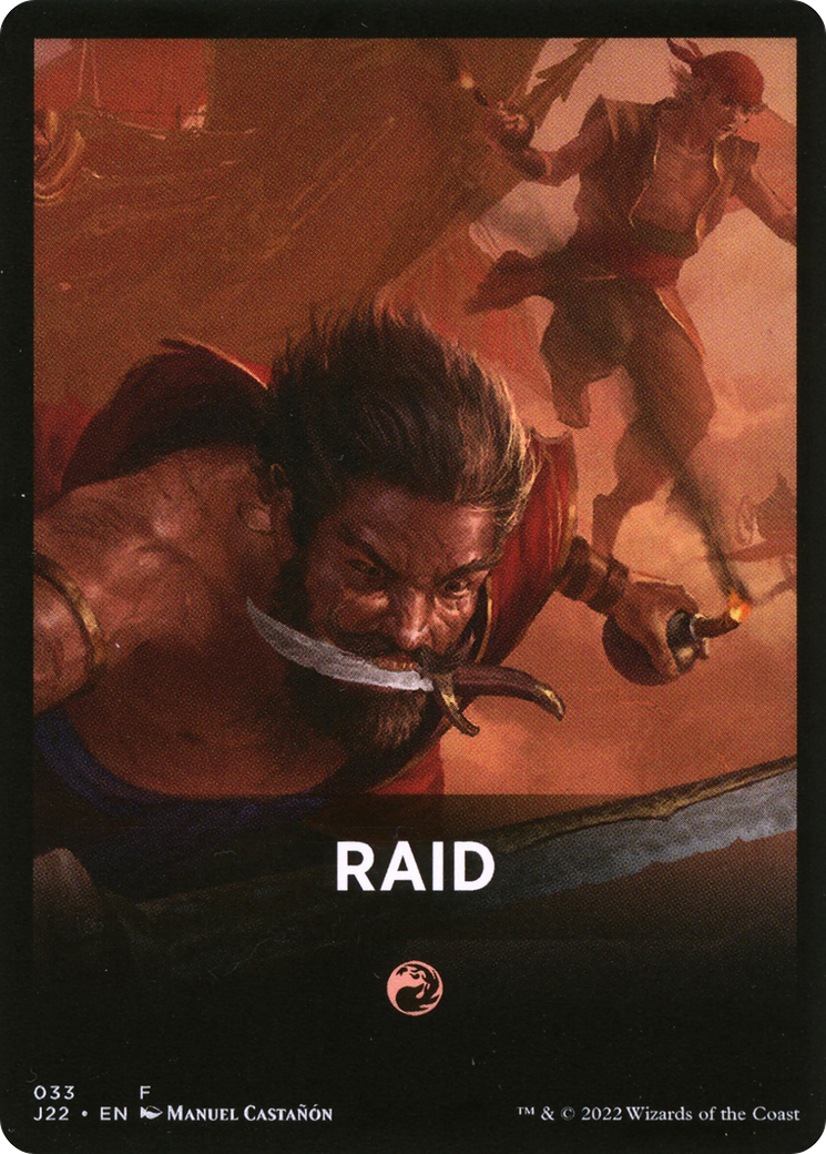 Raid Theme Card [Jumpstart 2022 Front Cards] | Event Horizon Hobbies CA