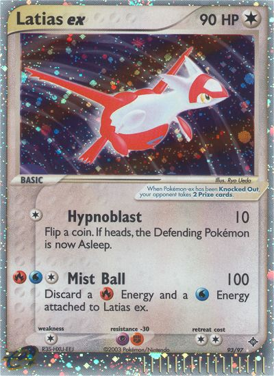 Latias ex (93/97) [EX: Dragon] | Event Horizon Hobbies CA