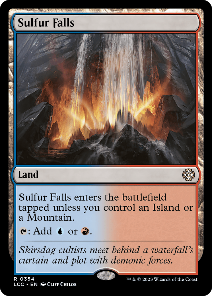 Sulfur Falls [The Lost Caverns of Ixalan Commander] | Event Horizon Hobbies CA