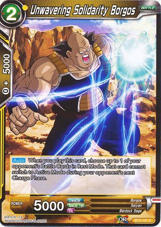 Unwavering Solidarity Borgos (BT3-101) [Cross Worlds]