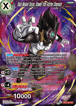 Black Masked Saiyan, Brawler from Another Dimension (BT13-004) [Supreme Rivalry] | Event Horizon Hobbies CA