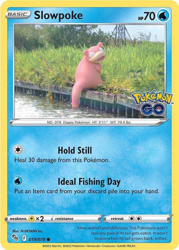 Slowpoke (019/078) [Pokémon GO] | Event Horizon Hobbies CA