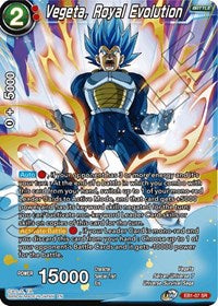 Vegeta, Royal Evolution (EB1-07) [Battle Evolution Booster] | Event Horizon Hobbies CA