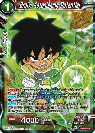 Broly, Astonishing Potential (P-248) [Mythic Booster] | Event Horizon Hobbies CA