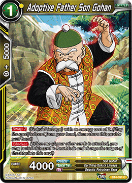 Adoptive Father Son Gohan (Reprint) (BT4-091) [Battle Evolution Booster] | Event Horizon Hobbies CA