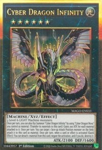 Cyber Dragon Infinity [MAGO-EN033] Gold Rare | Event Horizon Hobbies CA
