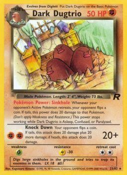 Dark Dugtrio (23/82) [Team Rocket Unlimited] | Event Horizon Hobbies CA