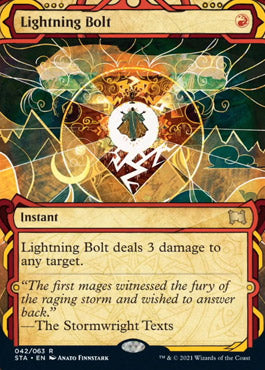 Lightning Bolt (Etched Foil) [Strixhaven Mystical Archive] | Event Horizon Hobbies CA