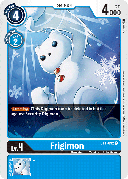 Frigimon [BT1-032] [Release Special Booster Ver.1.0] | Event Horizon Hobbies CA