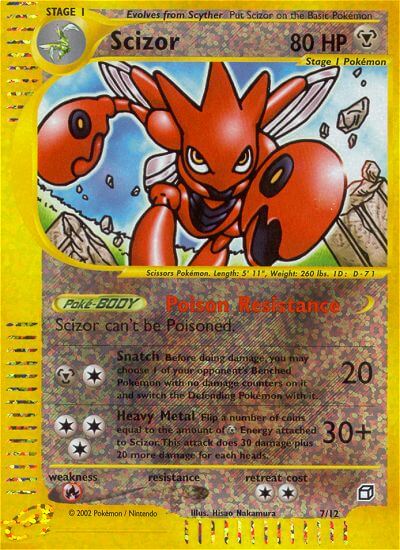 Scizor (7/12) [Box Topper] | Event Horizon Hobbies CA