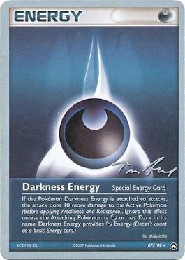 Darkness Energy (87/108) (Legendary Ascent - Tom Roos) [World Championships 2007] | Event Horizon Hobbies CA