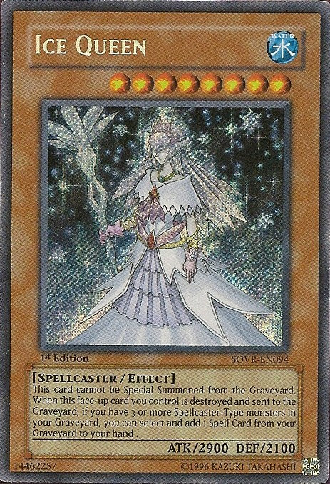 Ice Queen [SOVR-EN094] Secret Rare | Event Horizon Hobbies CA