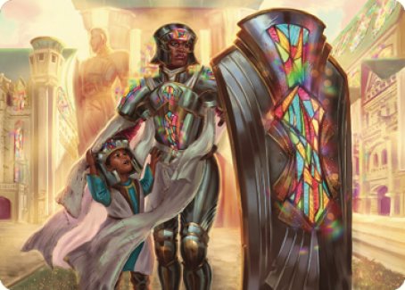 Guardian of New Benalia Art Card [Dominaria United Art Series] | Event Horizon Hobbies CA