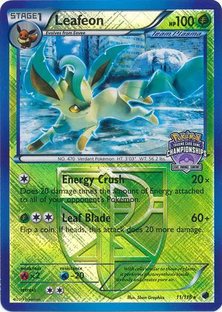 Leafeon (11/116) (States Championship Promo) [Black & White: Plasma Freeze] | Event Horizon Hobbies CA