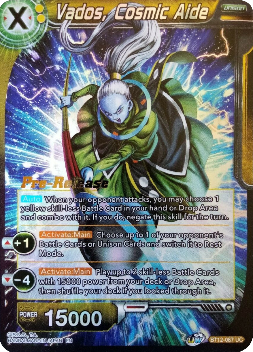 Vados, Cosmic Aide (BT12-087) [Vicious Rejuvenation Prerelease Promos] | Event Horizon Hobbies CA