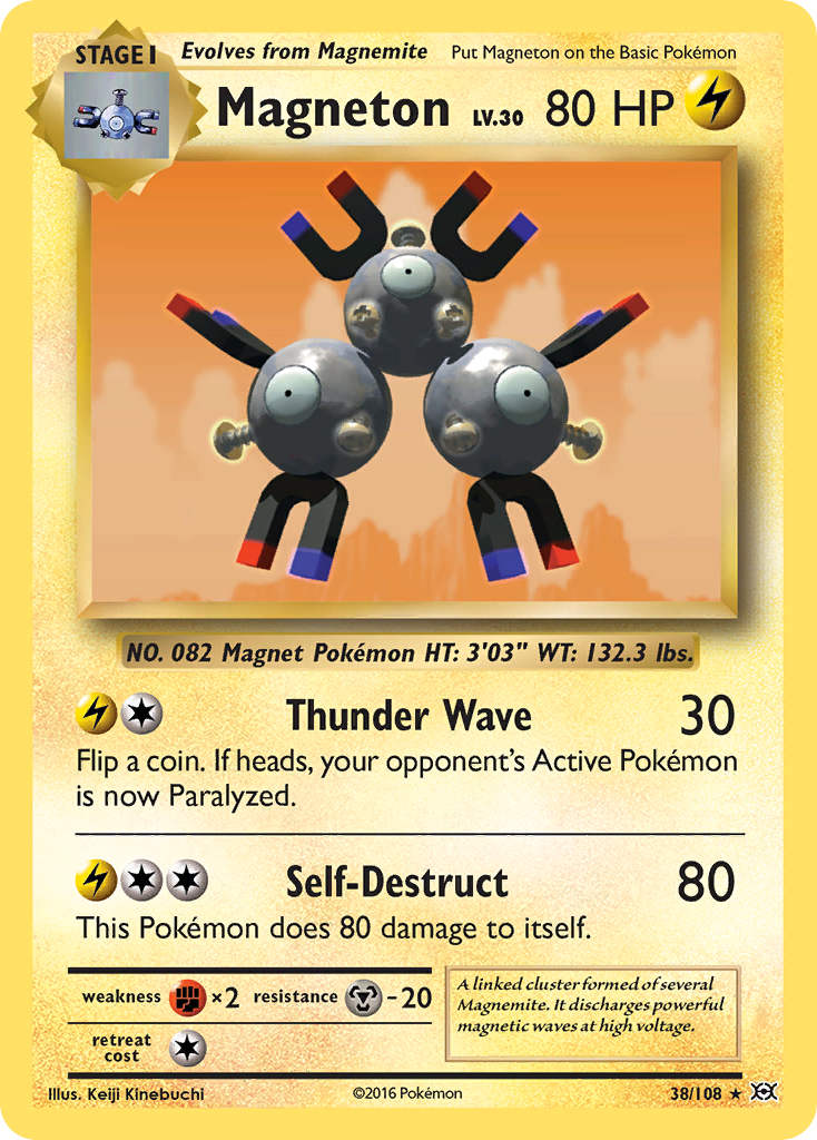 Magneton (38/108) [XY: Evolutions] | Event Horizon Hobbies CA