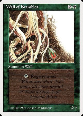 Wall of Brambles [Summer Magic / Edgar] | Event Horizon Hobbies CA