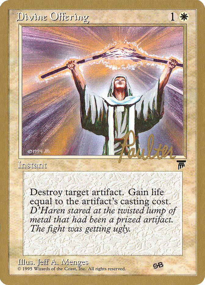 Divine Offering (Preston Poulter) (SB) [Pro Tour Collector Set] | Event Horizon Hobbies CA