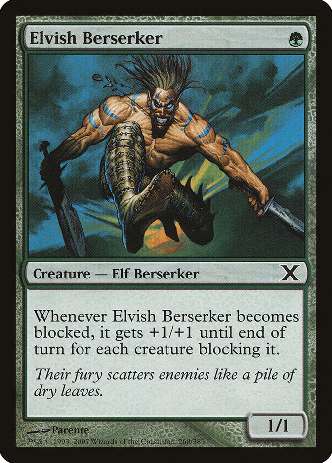 Elvish Berserker [Tenth Edition] | Event Horizon Hobbies CA