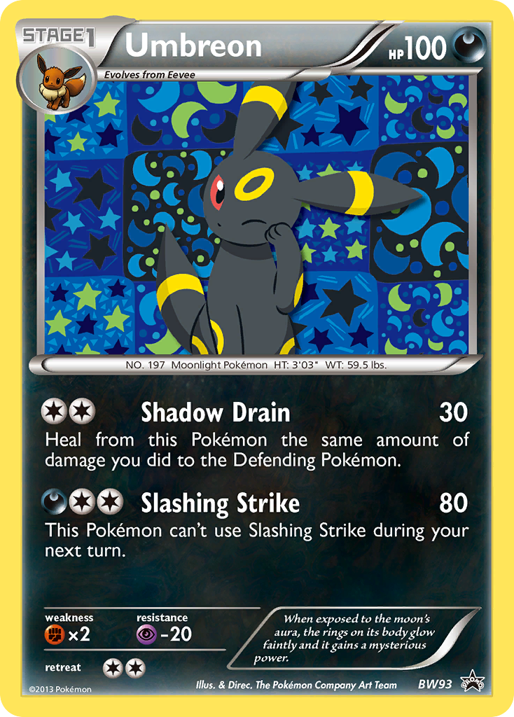 Umbreon (BW93) [Black & White: Black Star Promos]