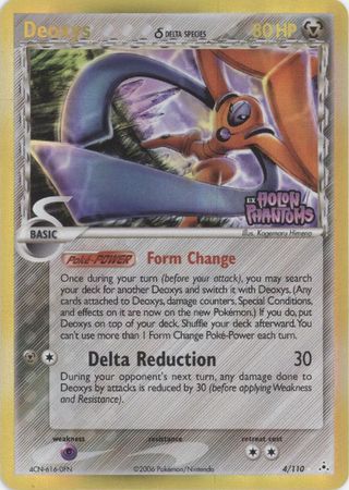 Deoxys (4/110) (Delta Species) (Stamped) [EX: Holon Phantoms] | Event Horizon Hobbies CA