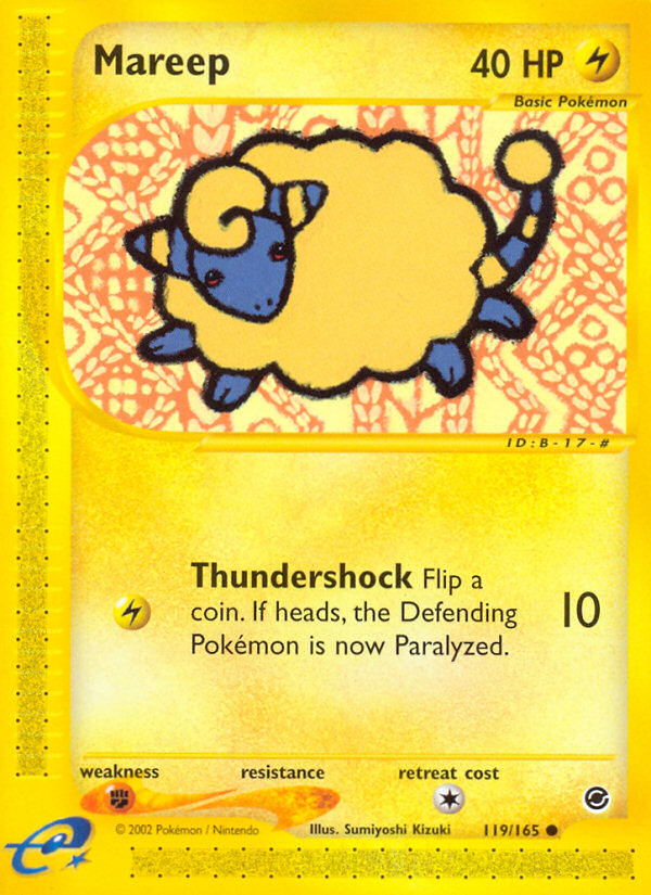 Mareep (119/165) [Expedition: Base Set] | Event Horizon Hobbies CA