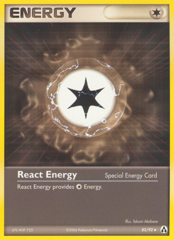 React Energy (82/92) [EX: Legend Maker] | Event Horizon Hobbies CA