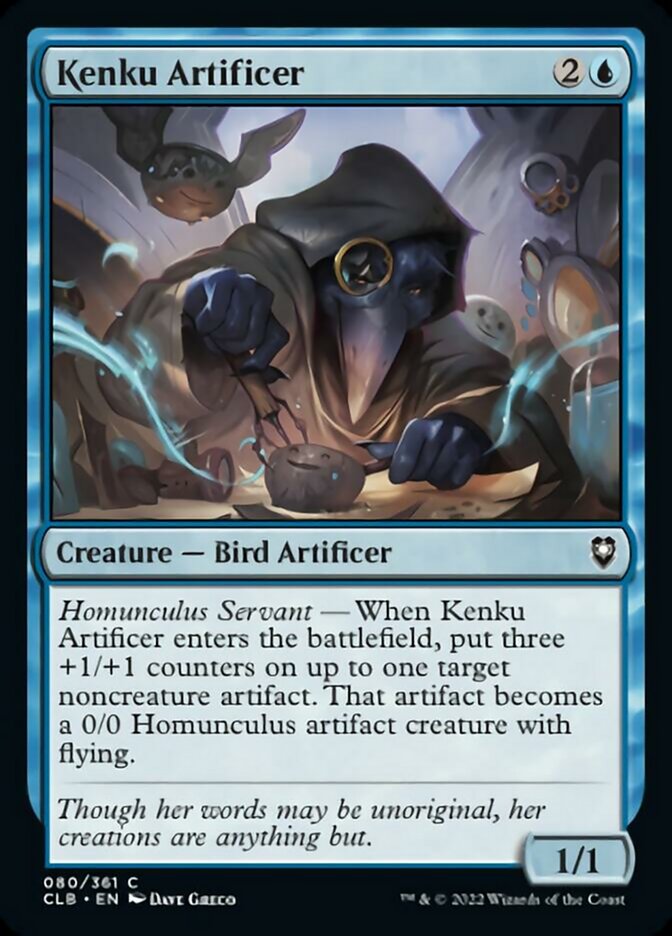 Kenku Artificer [Commander Legends: Battle for Baldur's Gate] | Event Horizon Hobbies CA