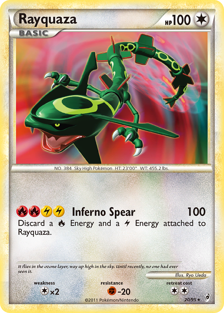 Rayquaza (20/95) [HeartGold & SoulSilver: Call of Legends] | Event Horizon Hobbies CA