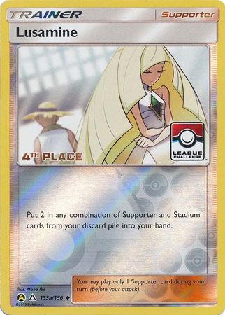 Lusamine (153a/156) (League Challenge Alt Art 4th Place) [Sun & Moon: Ultra Prism] | Event Horizon Hobbies CA