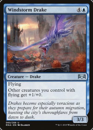 Windstorm Drake [Ravnica Allegiance] | Event Horizon Hobbies CA