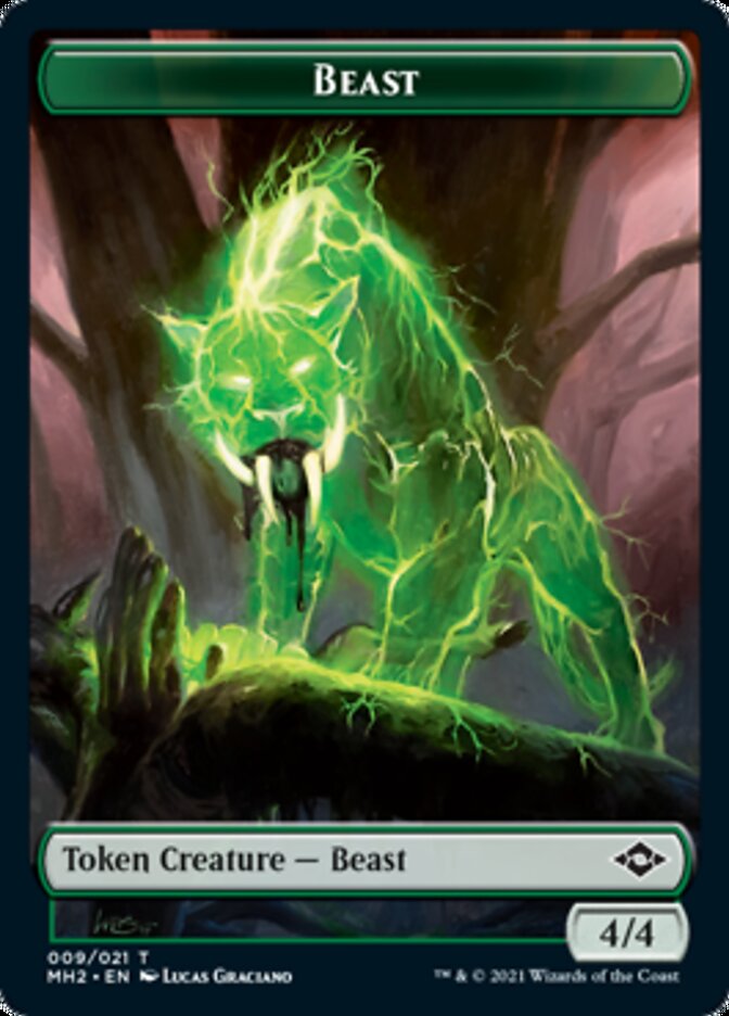 Beast Token [Modern Horizons 2 Tokens] | Event Horizon Hobbies CA