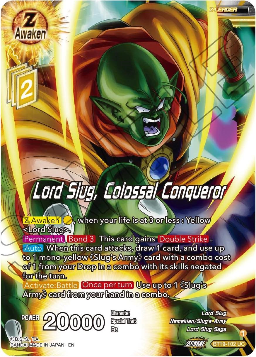 Lord Slug, Colossal Conqueror (BT19-102) [Fighter's Ambition] | Event Horizon Hobbies CA