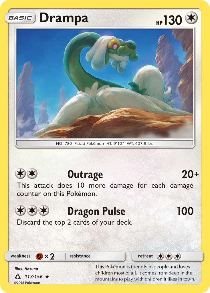 Drampa (117/156) [Sun & Moon: Ultra Prism] | Event Horizon Hobbies CA