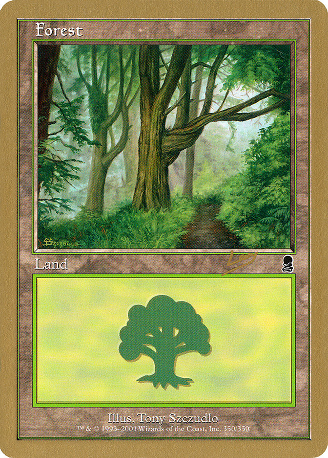 Forest (rl350) (Raphael Levy) [World Championship Decks 2002] | Event Horizon Hobbies CA