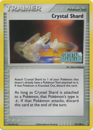 Crystal Shard (76/100) (Stamped) [EX: Crystal Guardians] | Event Horizon Hobbies CA