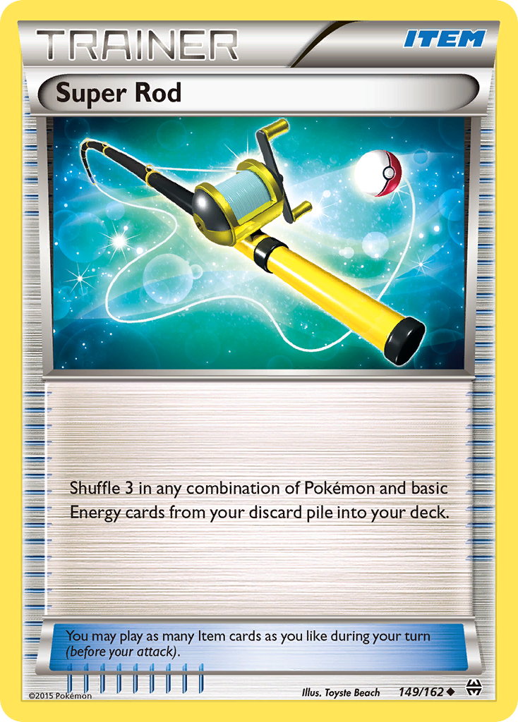 Super Rod (149/162) [XY: BREAKthrough] | Event Horizon Hobbies CA