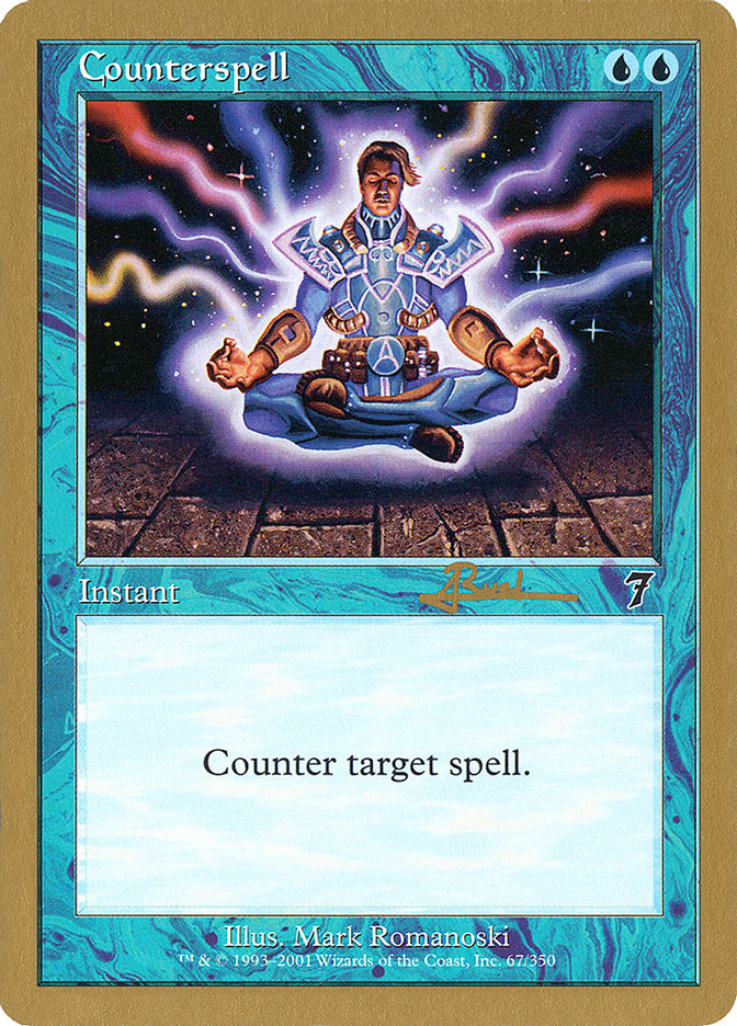 Counterspell (Antoine Ruel) (7ED) [World Championship Decks 2001] | Event Horizon Hobbies CA