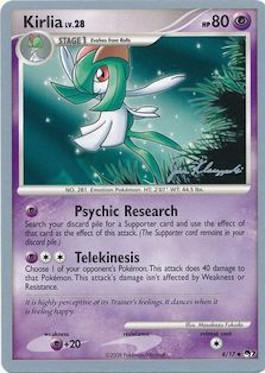 Kirlia LV.28 (8/17) (Psychic Lock - Jason Klaczynski) [World Championships 2008] | Event Horizon Hobbies CA