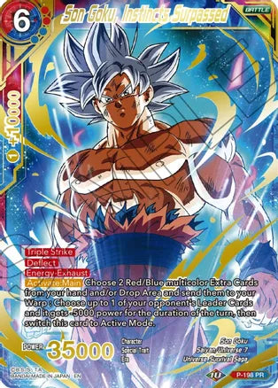 Son Goku, Instincts Surpassed (Gold Stamped) (P-198) [Mythic Booster] | Event Horizon Hobbies CA