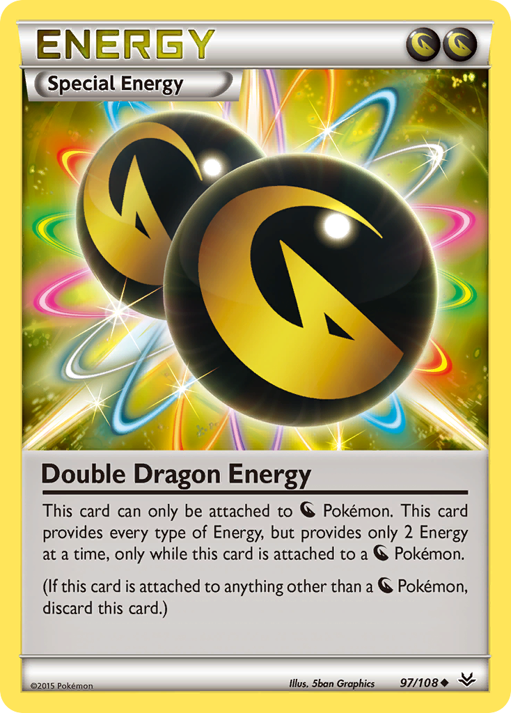 Double Dragon Energy (97/108) [XY: Roaring Skies] | Event Horizon Hobbies CA