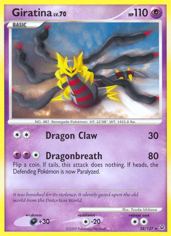 Giratina (28/127) [Platinum: Base Set] | Event Horizon Hobbies CA