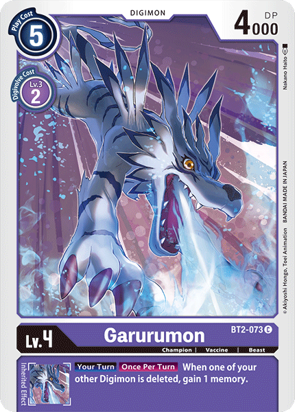 Garurumon [BT2-073] [Release Special Booster Ver.1.0] | Event Horizon Hobbies CA