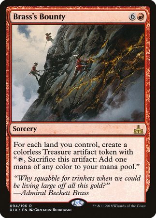 Brass's Bounty [Rivals of Ixalan] | Event Horizon Hobbies CA